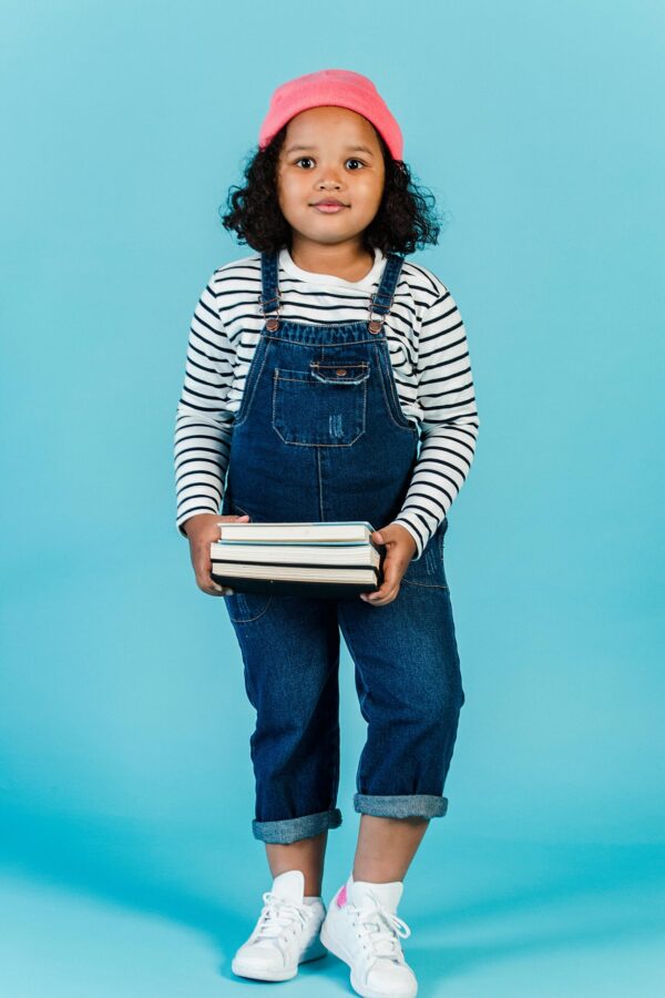 Denim Overalls - Blue